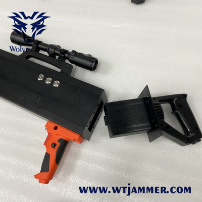 Molde anti de la señal de los Gps Wifi2.4g 5.8g de la forma del arma de la emisión del abejón del UAV 3000 metros de gama