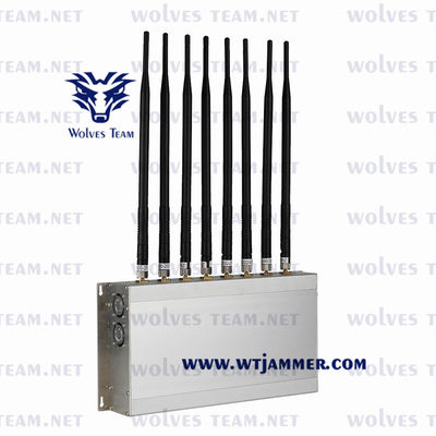 comprar Bloqueador de señal de teléfono celular ajustable 24 horas de tiempo de funcionamiento continuo 3G 4GLTE 4GWimax 5G Jammer online manufacture