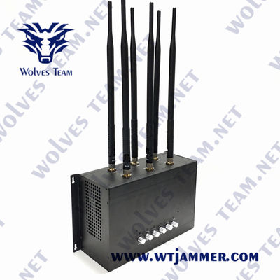 comprar 30W 50-70Mhz Jammer de señal de baja frecuencia escritorio CDMA GSM online manufacture