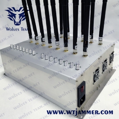 Poder más elevado ajustable toda la frecuencia ultraelevada GPS 3G 4G 5G del VHF de la emisión 42W WIFI de la señal del teléfono celular