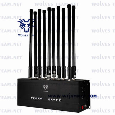 comprar 3G 4G 5G teléfono celular jammer 800-2600MHz carcasa metálica Omni Antenas ganancia 7-9dBi online manufacture
