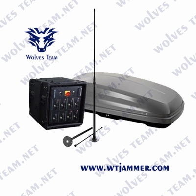 Jammer de señal de bomba de teléfono móvil todo en uno a prueba de golpes Inalámbrico Potente 1500W Bandas completas 20MHz-11GHz Jammer de señal