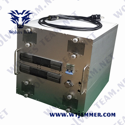 Celular 2g/3g/4g/5g/Wifi 2,4g/Gps señal de alta potencia Jammer antena omnidireccional militar alcance de 1000 metros