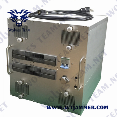 Celular 2g/3g/4g/5g/Wifi 2,4g/Gps señal de alta potencia Jammer antena omnidireccional militar alcance de 1000 metros