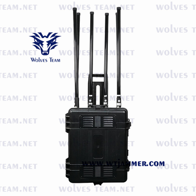 Jammer de señal de teléfono celular Mutli-Band UHF VHF WiFi GPS GSM 3G 4G 5G Jammer de señal 20-6000MHz Bomba de emisión de señal