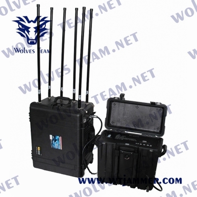 Bomba portátil de WiFi GPS G/M IED de la emisión de la señal del VHF de la frecuencia ultraelevada del poder más elevado
