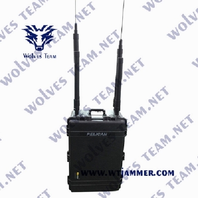 Bomba portátil de WiFi GPS G/M IED de la emisión de la señal del VHF de la frecuencia ultraelevada del poder más elevado