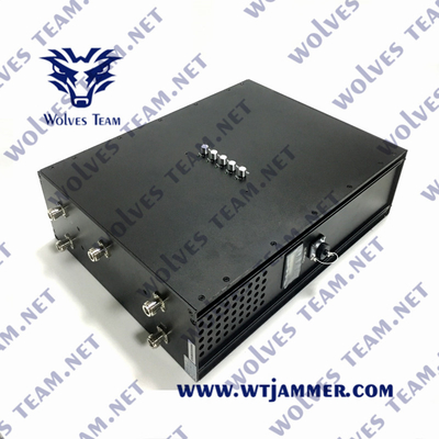 Cobertura potente del bloqueador de GPS GSM DCS 3G 4G 5G de la mochila del teléfono celular IP65 hasta el 150m