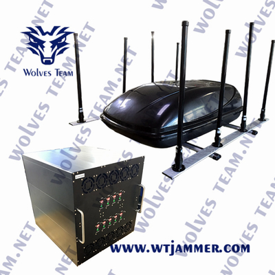 Frecuencia completa 20Mhz 6000Mhz de la banda del vehículo de la emisión portátil de la señal
