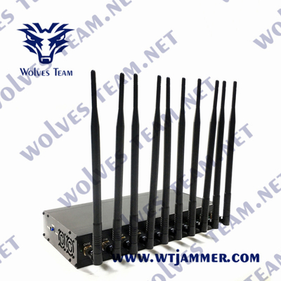 10 bandas Interruptor de señal celular de interior 2g GSM 3g 4g 5g Lte 50 metros