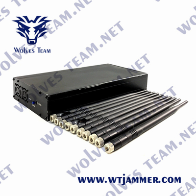 10 bandas Interruptor de señal celular de interior 2g GSM 3g 4g 5g Lte 50 metros
