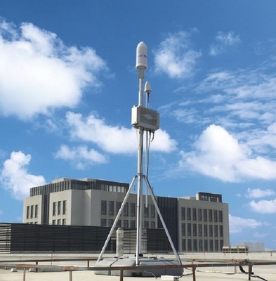 Sistema de detección de 360° con capacidad de detección de 5000 a 8000 metros