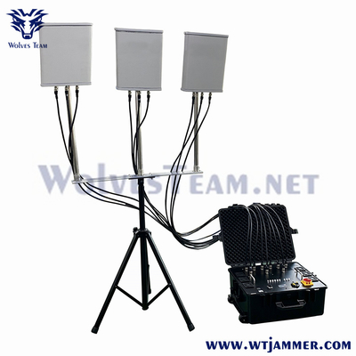 Tipo portátil de 8 bandas GPS WiFi GSM 3G 4G 5G interferencia de señal de teléfono celular precio de fábrica