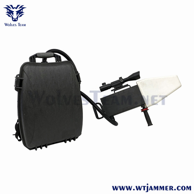 8 Bandas Drone Jammer Poderoso Militar Manpack Protección VIP Defensa