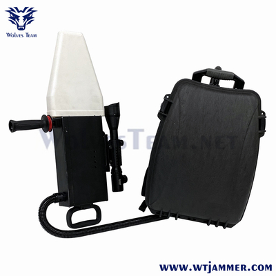 8 Bandas Drone Jammer Poderoso Militar Manpack Protección VIP Defensa