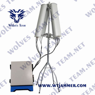 comprar WT902806A 6 bandas Drone Jammer 433MHz 1.2Ghz Jammer de señal online manufacture