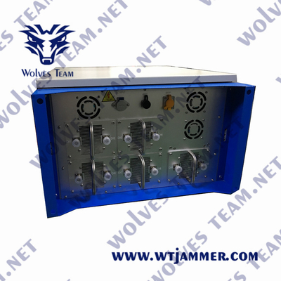 550W 6 bandas resistente al agua anti-drone jammer WT902806D para la seguridad al aire libre