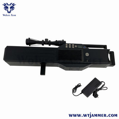 comprar 1200 metros GPS WiFi5.8g Drone Jammer de señal de mano Seguridad de protección VIP online manufacture