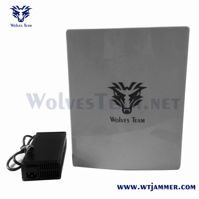 4 bandas de protección VIP portátil de seguridad 1200m GPS Wi-Fi Drone Jammer de señal