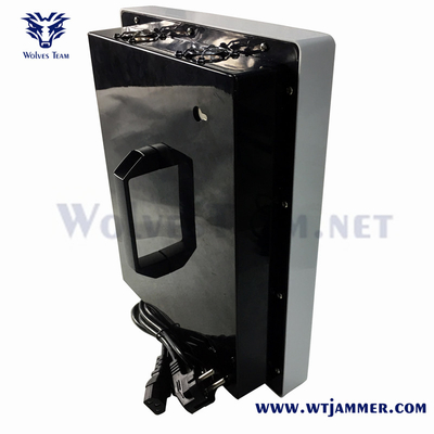 4 bandas de protección VIP portátil de seguridad 1200m GPS Wi-Fi Drone Jammer de señal