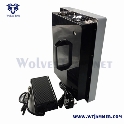 4 bandas de protección VIP portátil de seguridad 1200m GPS Wi-Fi Drone Jammer de señal