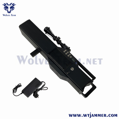 Frecuencia de señal de drones portátil RF 433MHz WiFi 5.8g Gpsl1 Jammer de señal
