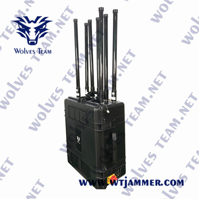 Interruptor de señal GPS portátil de alta potencia IP65 GPS GPSL1-L5 Interruptor de señal Glonass L1/L2 Interruptor de señal GPS alcance 5000 metros