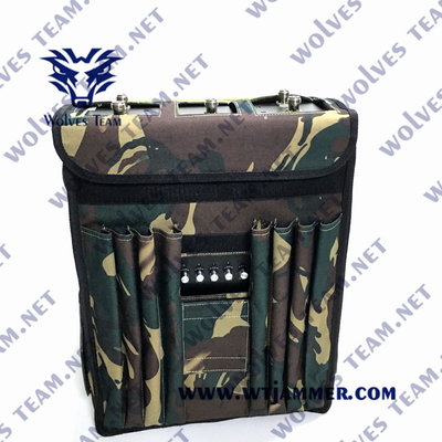 EOD Drone jammer anti UAV sistema de control remoto IP65 Ejército Drone militar jammer 8Km