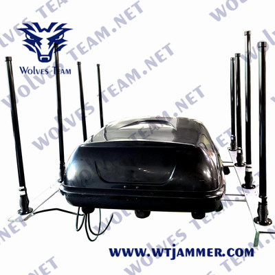 1400W 14 bandas DDS Cobertura de banda múltiple 20-6000Mhz Interruptor de bombas IED para vehículos- WT802814DM