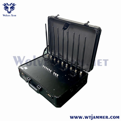 40W 8 Band Bolso portátil WIFI2.4G WIFI5.8G 2G 3G 4G Interruptor de teléfono celular -WT808TA5-8