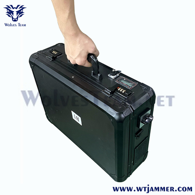 40W 8 Band Bolso portátil WIFI2.4G WIFI5.8G 2G 3G 4G Interruptor de teléfono celular -WT808TA5-8