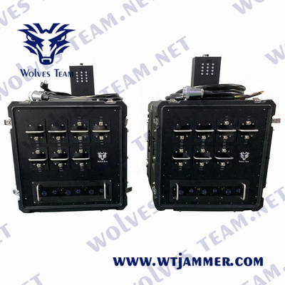 Todas las frecuencias Drone Jammer Jammer de señal celular GSM 3G 4G 5G Jammer telefónico RF Jammer