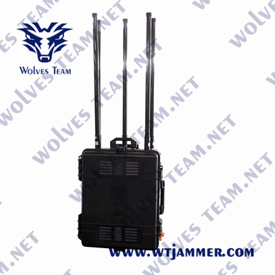 Enlace portátil de inicio al aire libre GPS Jammer GPSL1-L5 Jammer de señal Glonass L1/L2 GPS Jammer de señal alcance de 5000 metros