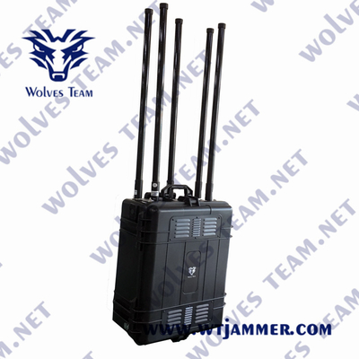 Enlace portátil de inicio al aire libre GPS Jammer GPSL1-L5 Jammer de señal Glonass L1/L2 GPS Jammer de señal alcance de 5000 metros