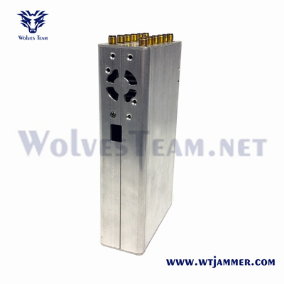 14 antenas portátiles para interferencia de señal de fábrica para 3G 4G 5G WiFi UHF VHF GPS Lojack interferencia de señal de teléfono celular