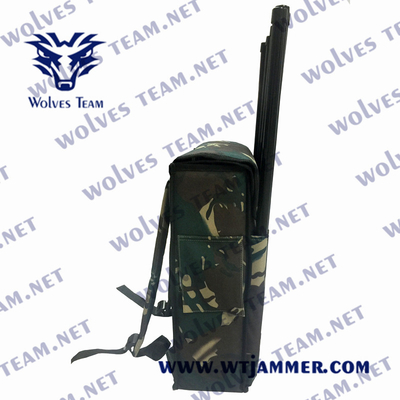 200W 10 bandas Mochila RECIED Bomb Jammer WT601510