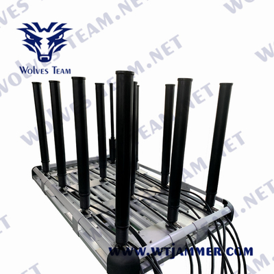 Control Remoto del Sistema Completo de Operación Control IED Bomb Jammer 550×450×800mm Función de Software de Monitoreo de Máquina Ventaja