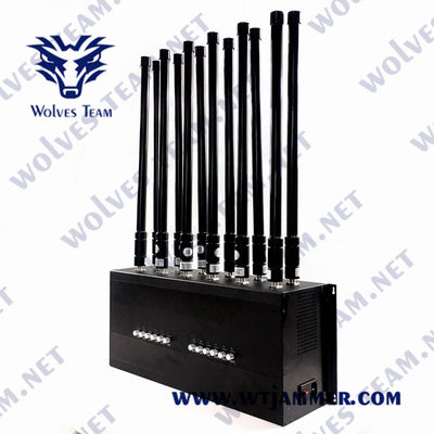 comprar Indoor 12 antena de escritorio GSM 3G 4G 5G teléfono móvil jammer hasta 50 metros online manufacture