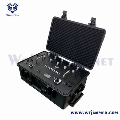 comprar 300-1000m Jamming Radius Portable Signal Jammer 700W All Cell Phone Signal Jammer online manufacture