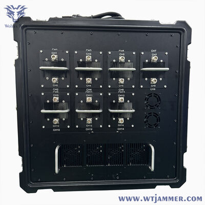 comprar Radius de interferencia Hasta 500 metros IED Bomb Jammer de aleación de aluminio Rango de frecuencia 20-6000MHz Protección contra amenazas explosivas en el campo online manufacture