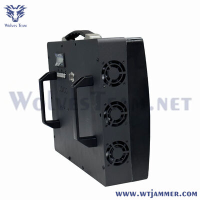 comprar IP65 Portable Military Anti UAV Drone Jammer WIFI GPS RF Control Signal Blocker 2000 meters online manufacture