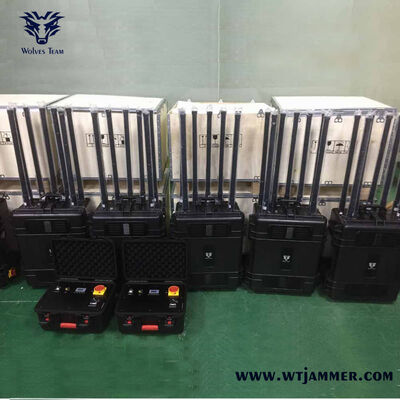 comprar Interruptor militar contra drones con señal de interferencia WIFI Tipo de temperatura operativa rango de menos 20 a más 60 grados centígrados y dispositivo de interferencia de drones online manufacture