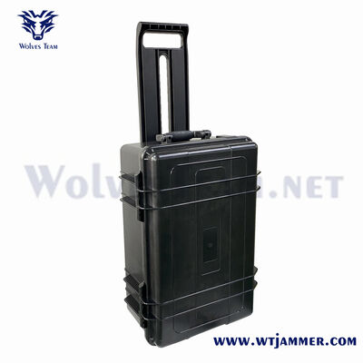 comprar Sistema de intercepción de drones de tipo de señal de interferencia GPS Equipado con un amplio rango de frecuencia 400 MHz 5800 MHz Sistema de defensa de drones online manufacture