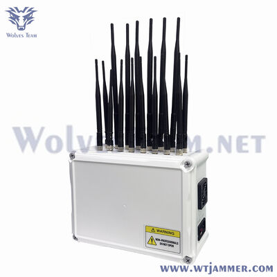comprar Dispositivo de blindaje de señal de escritorio de 4 canales - Bloqueador de señal inalámbrica Plug & Play para sala de conferencias Fabricación en línea