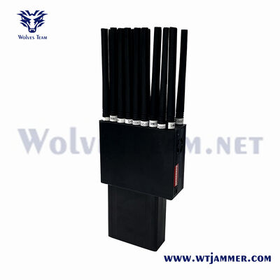 comprar Emisión portátil de la señal de 12 antenas con alcance de 2-20 m y duración de batería de 2,0+ horas Fabricación en línea