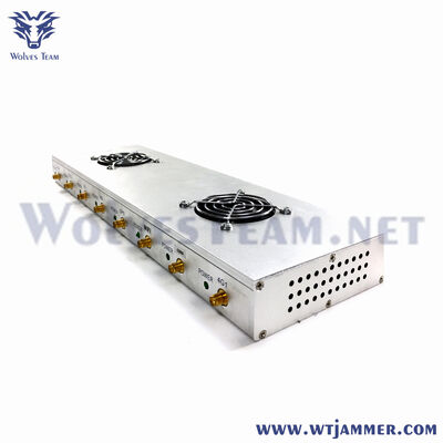 comprar Silver Style 8 Antenas de alta potencia Descriptor de escritorio de montaje en la pared bloqueador de señal. Fabricación en línea