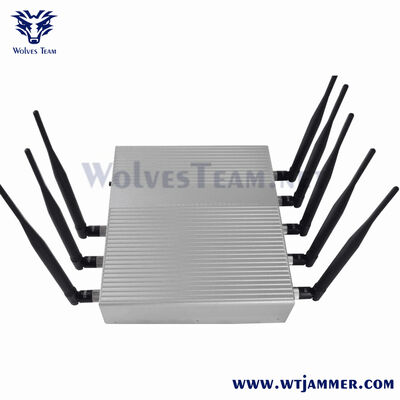 comprar 8 antenas de potencia ajustable Bloques de interferencia de banda completa 2G 3G 4G WiFi Señales GPS y Bluetooth Fabricación en línea