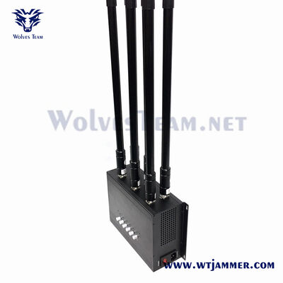 comprar 6 antenas interferencia de señal direccional de largo alcance regulable de potencia bloqueador GPS anti-drone Fabricación en línea