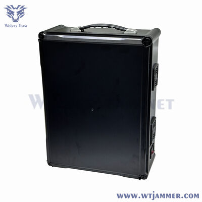 comprar Cartera portátil Interruptor de señal de alta potencia banda completa 2G 3G 4G 5G WiFi GPS bloqueador de señal anti-drones Fabricación en línea