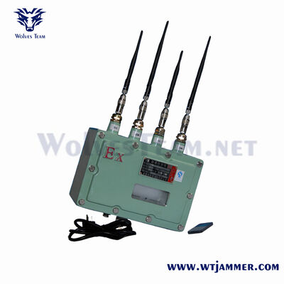 comprar Bloqueador industrial de alta potencia 2G 3G 4G 5G WiFi RF para planta química de gas y petróleo, bloqueador de señal a prueba de explosiones Fabricación en línea